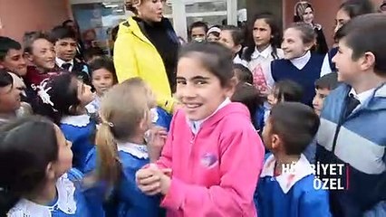 Erzurum'un küçük bir köyüne Amerika'dan yardım geliyor