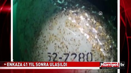 SAPANCA GÖLÜ'NÜN DİBİNDEKİ ENKAZA 41 YIL SONRA ULAŞILDI