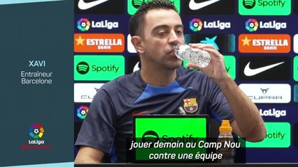 Clásico - Xavi : “C’est spectaculaire de jouer un match de ce calibre”