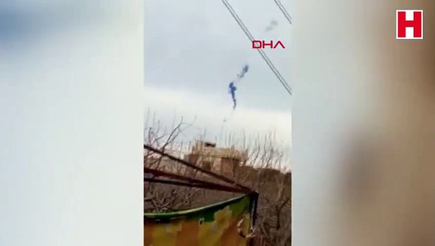 İdlib'de Esad rejiminin helikopteri vuruldu