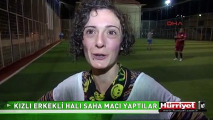 HALI SAHADA KIZLI ERKEKLİ TEPKİ