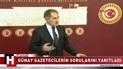 ERTUĞRUL GÜNAY İSTİFA ETTİKTEN SONRA SORULARI CEVAPLADI