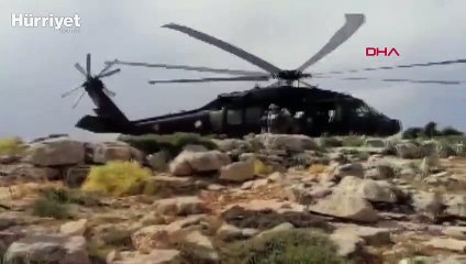 Siirt’te 5 teröristin etkisiz hale getirildiği operasyonun görüntüleri paylaşıldı