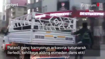 Yürekler ağza geldi! Gençlerin tehlikeli yolculuğu kamerada