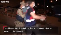 Tutuklanan PKK'lı teröristler her şeyi itiraf etti! Örgüte katılım durma noktasına geldi