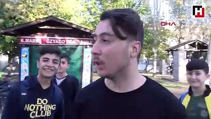 Zihinsel engelli genç kızı tacizden lise öğrencileri kurtardı