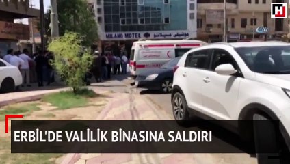 Erbil'de valilik binasına saldırı