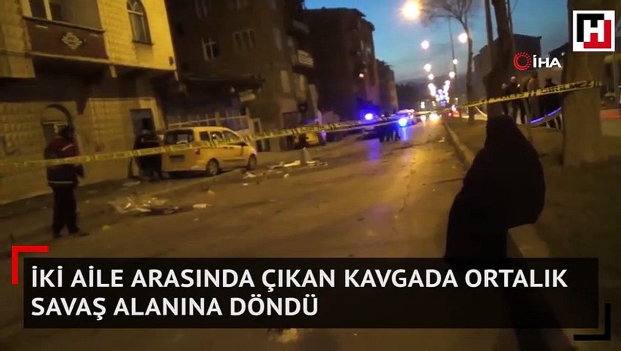 İki aile arasında çıkan kavgada ortalık savaş alanına döndü