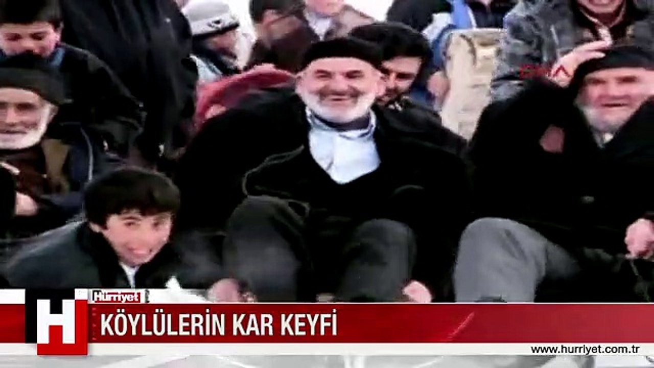 ERZURUM'DA 7 'DEN 70'E KAR KEYFİ