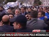 ESAD YANLISI GÖSTERİCİLERE POLİS MÜDAHALESi