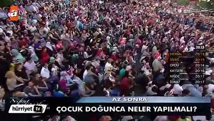 Nihat Hatipoğlu'nu duygulandıran soru