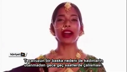 Anlayana anlamlı mesaj: 'Kadın yoksa tecavüz de yok'