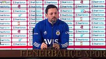 Fenerbahçe Teknik Direktörü Erol Bulut açıklamalarda bulundu