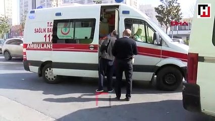 Esenyurt'ta yolcu minibüsü kaza yaptı