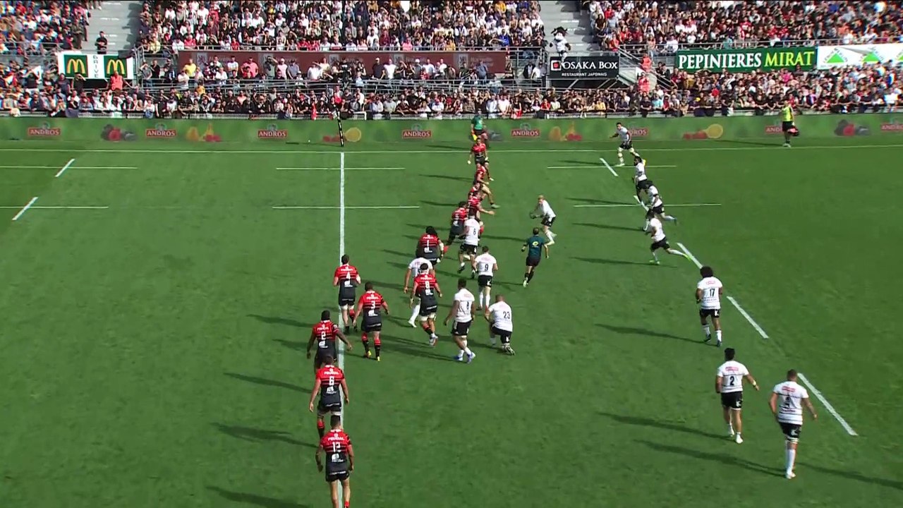 TOP 14 - Essai de Richie ARNOLD  (ST) - CA Brive - Stade Toulousain - Saison 2022:2023