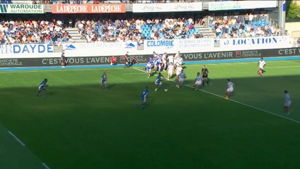 TOP 14 - Essai de Adrea COCAGI (CO) - Castres Olympique - Aviron Bayonnais - Saison 2022:2023