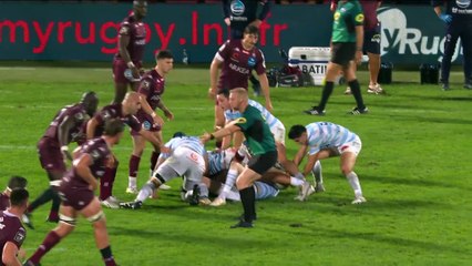 TOP 14 - Essai de Antoine GIBERT (R92) - Union Bordeaux-Bègles - Racing 92 - Saison 2022:2023