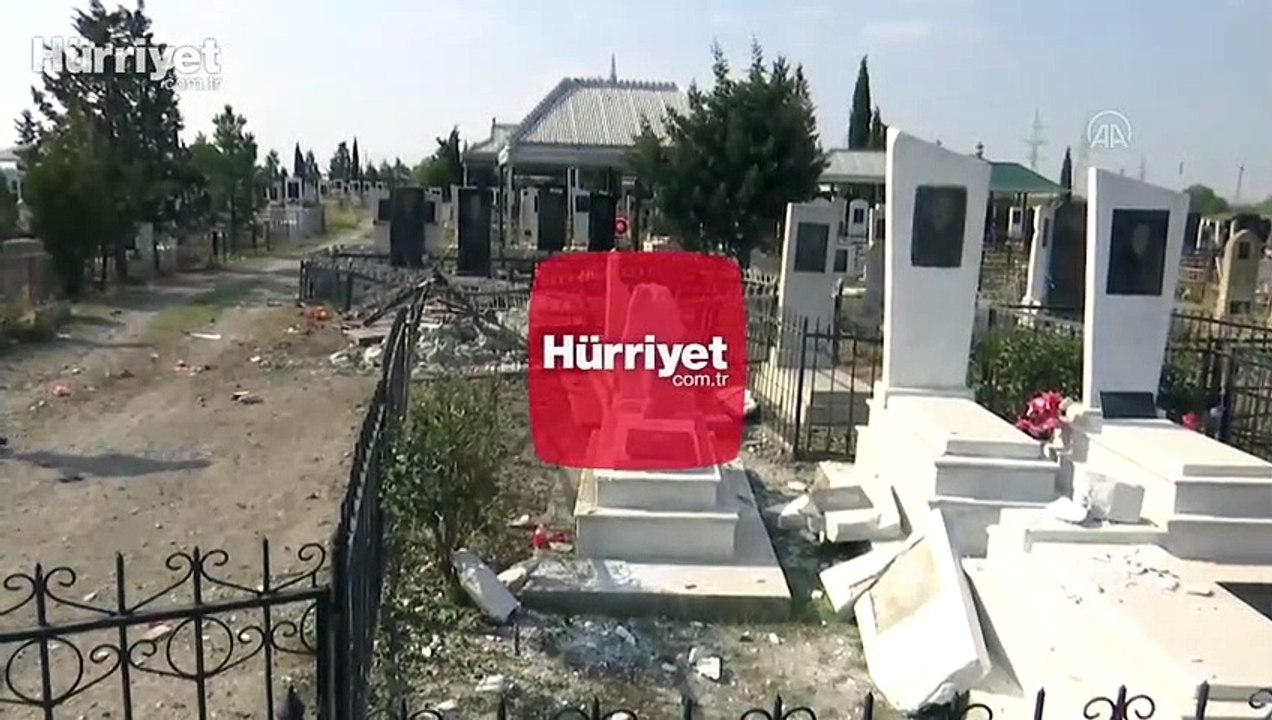 Ermenistan, Terter'de mezarlık ziyaretindeki sivilleri vurdu