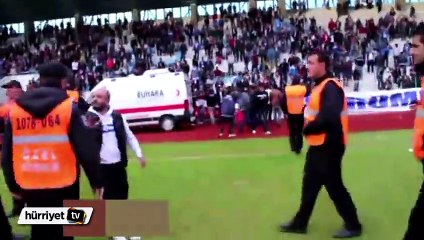 Erzurum’da maç sonrası olaylar çıktı