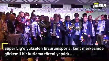 Şampiyon Dadaş'a görkemli kutlama!