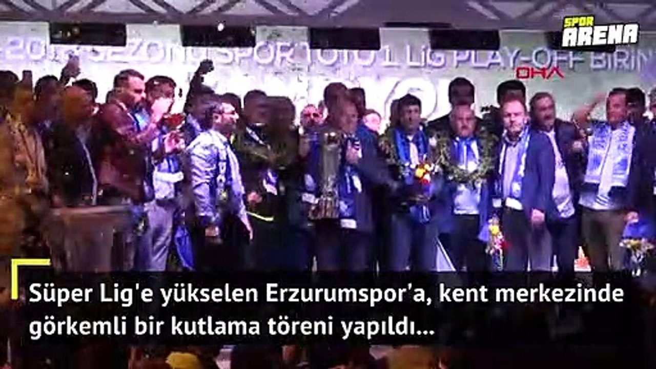 Şampiyon Dadaş'a görkemli kutlama!