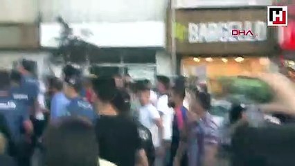 Tartıştığı genci gözünden yaralayan yabancı uyruklu kişiye linç girişimi