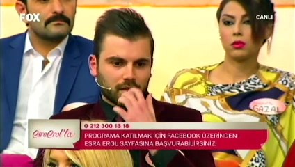 Senin saçını başını yolarım deyip stüdyoyu terketti