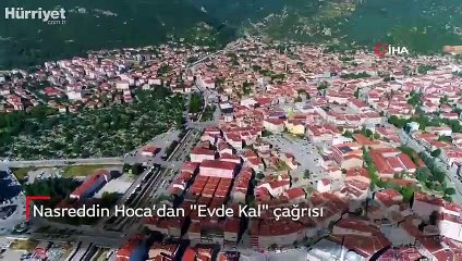 Nasreddin Hoca’dan "Evde Kal" Çağrısı