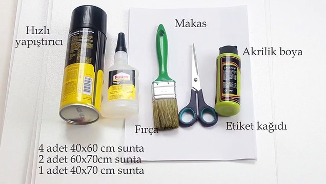 Geri dönüşüm için üçlü çöp kutusu yapıyoruz | Evim