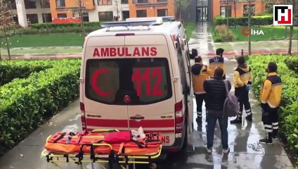 Sevgilisiyle tartışan genç kız 18 katlı rezidansta cama çıktı