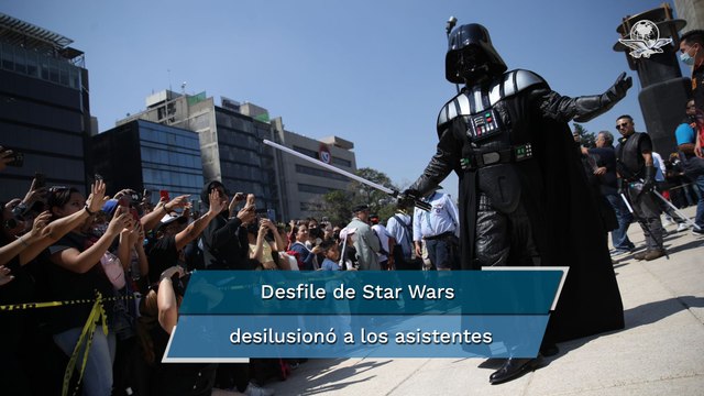 Training Day CDMX: Personajes de Star Wars se apoderan de Paseo de la Reforma