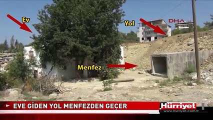 EVE GİDEN YOL MENFEZDEN GEÇER