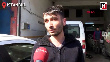 Oto sanayide halk otobüsü dehşeti