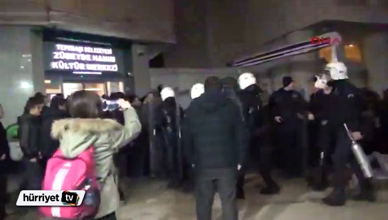 Eskişehir'de olaylı protesto