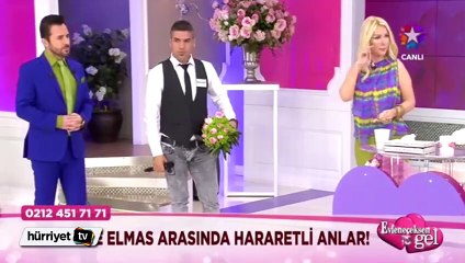 Gelin adayı damadın üzerine yürüdü