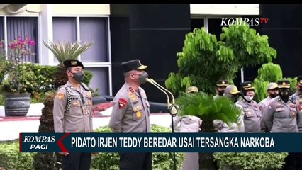 Jadi Tersangka Kasus Narkoba, Pidato Lama Irjen Teddy Minahasa Soal 'Kalau Mau Kaya' Viral!