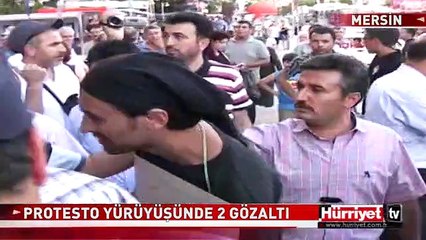 MERSİN'DE GEZİ PARKI’NA DESTEK SÜRÜYOR