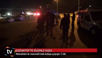 Evli çift motosiklet kazasında hayatını kaybetti