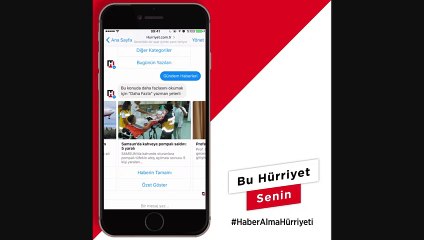 Hürriyet'ten yine bir ilk, Facebook Messenger ile haber servisi