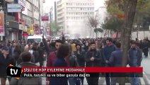 Şişli'de HDP eylemine polis müdahalesi