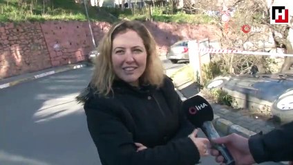 Park etmeye çalıştığı esnada otomobil aşağıya düştü