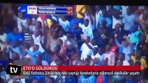 Eto'o jübile maçında izleyenleri güldürdü