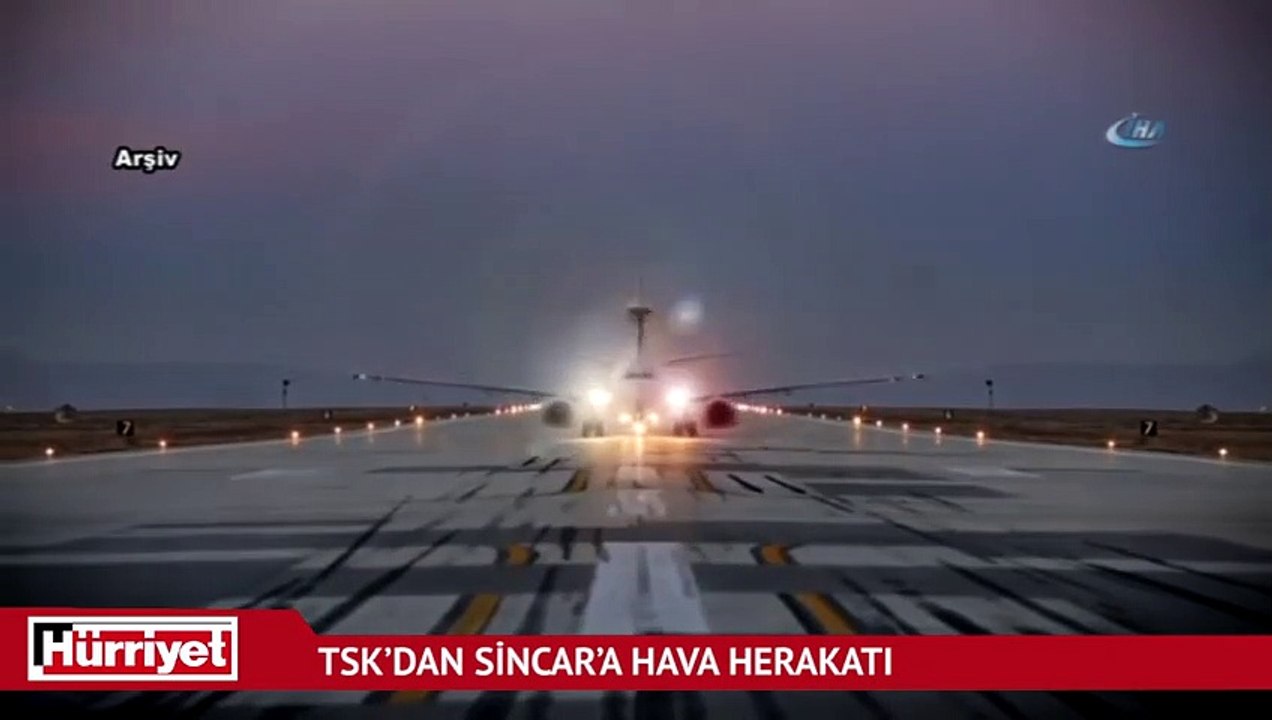 TSK’dan Sincar’a hava herakatı