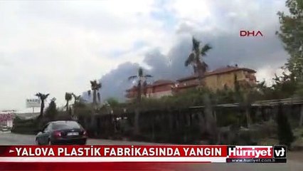 PLASTİK FABRİKASI ALEV ALEV