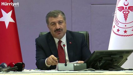 Sağlık Bakanı Fahrettin Koca, açıklamalarda bulundu