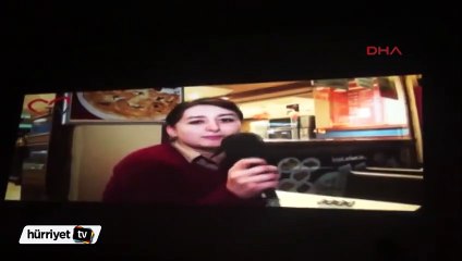 Film arasında sürpriz evlilik teklifi