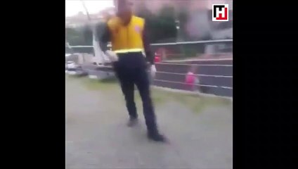 Eyüp'te tartışılan görüntü: Sokak köpeklerini böyle topladılar!