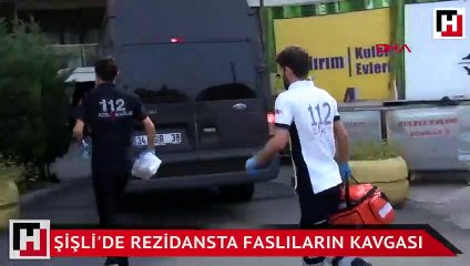 Şişli'de lüks rezidansta Faslıların kavgası