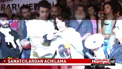 SANATÇILARDAN AÇIKLAMA "GEZİ PARKI'NA MÜDAHALE TEHDİDİNE SON VERİLMESİNİ TALEP EDİYORUZ "
