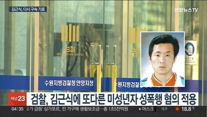 출소 하루전 김근식 구속영장…검찰 "새로운 혐의"